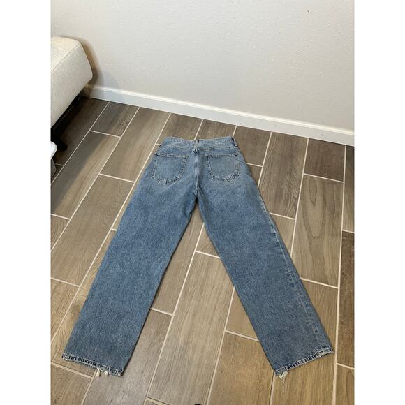 Agolde arc crossover waist straight leg jean -27 - Picture 4 of 5